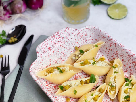 Conchiglioni petits pois - ricotta