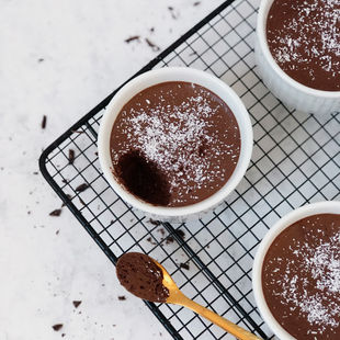 La mousse au chocolat à l'acquafaba