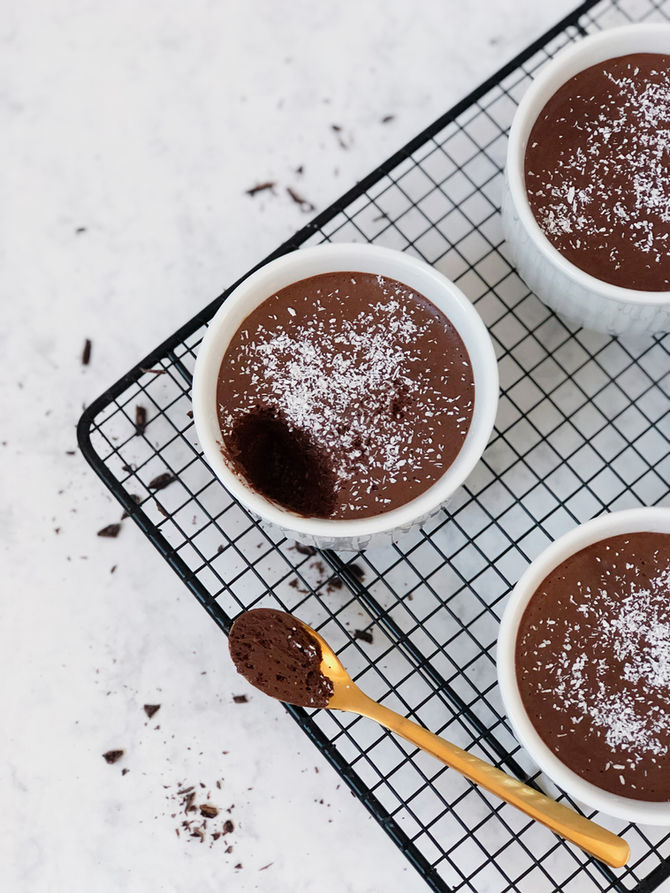 La mousse au chocolat à l'acquafaba
