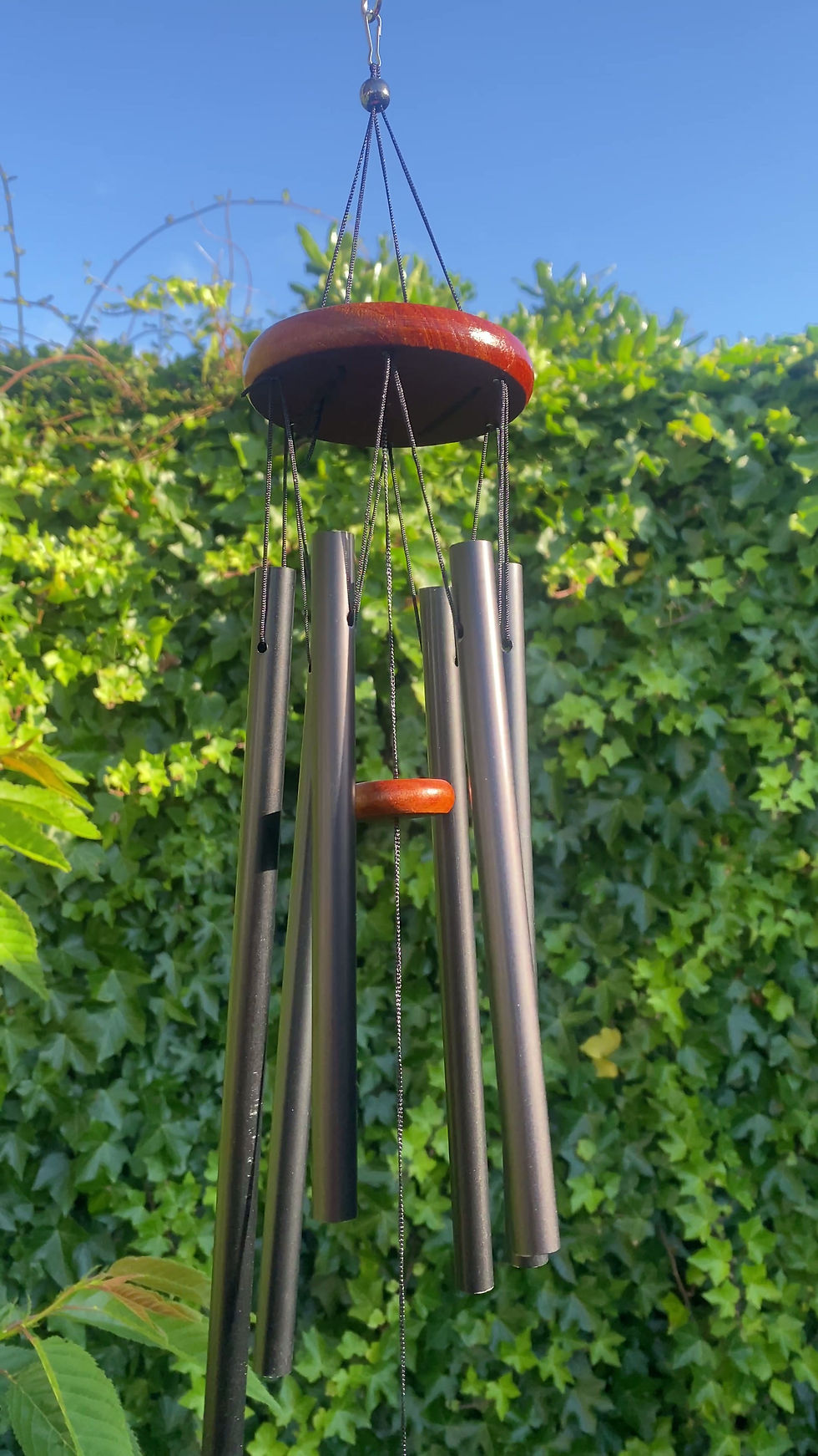 Miniature : Wind chime in dark gray 70cms