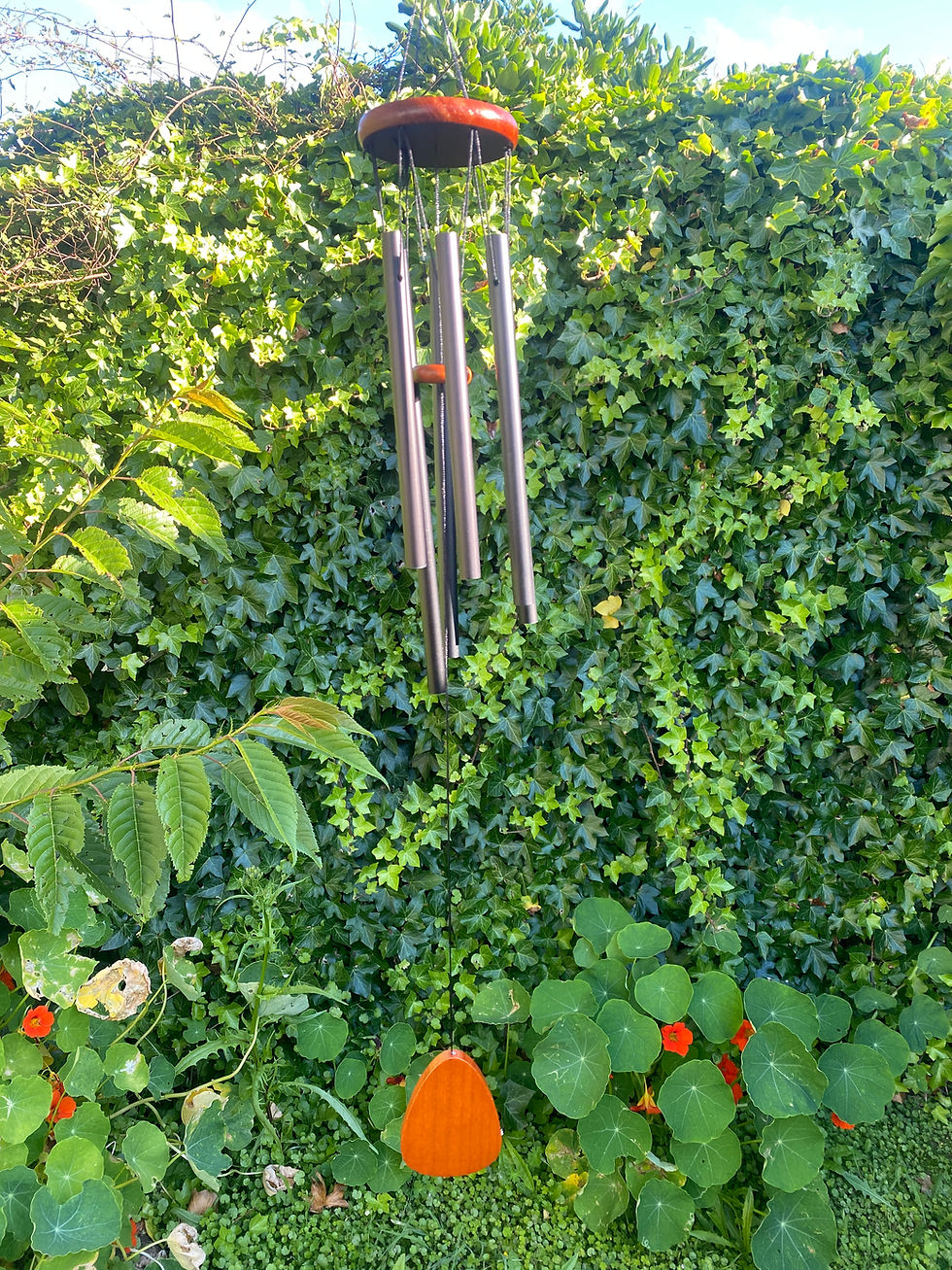 Miniatura: Wind chime in dark gray 70cms
