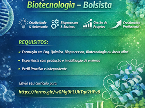 Vaga para Pesquisador (a) Júnior em biotecnologia 