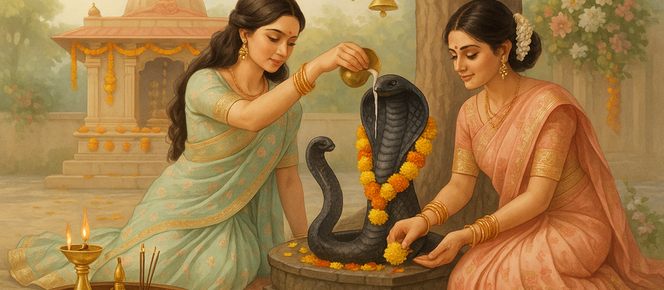 🐍✨ Nag Panchami 2025: The Serpent Worship Festival of India