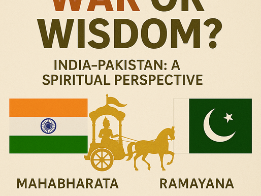 "India-Pakistan: War or Wisdom? A Spiritual Reflection and Civil Strategy with SHOKESH Enterprises"