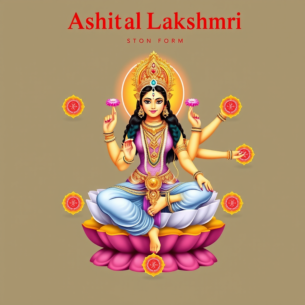 Ashtalakshmi Stotram – The Divine Power of Eight Forms of Goddess Lakshmi