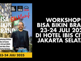 WORKSHOP BISA BIKIN BRAND 23-24 JULI 2025 DI HOTEL IBIS CITOS JAKARTA SELATAN
