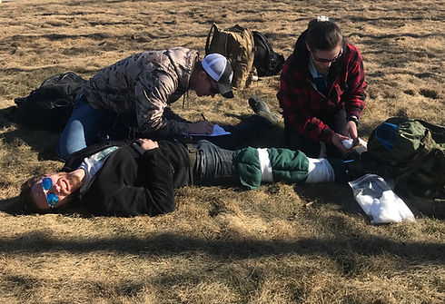 Wilderness First Aid training