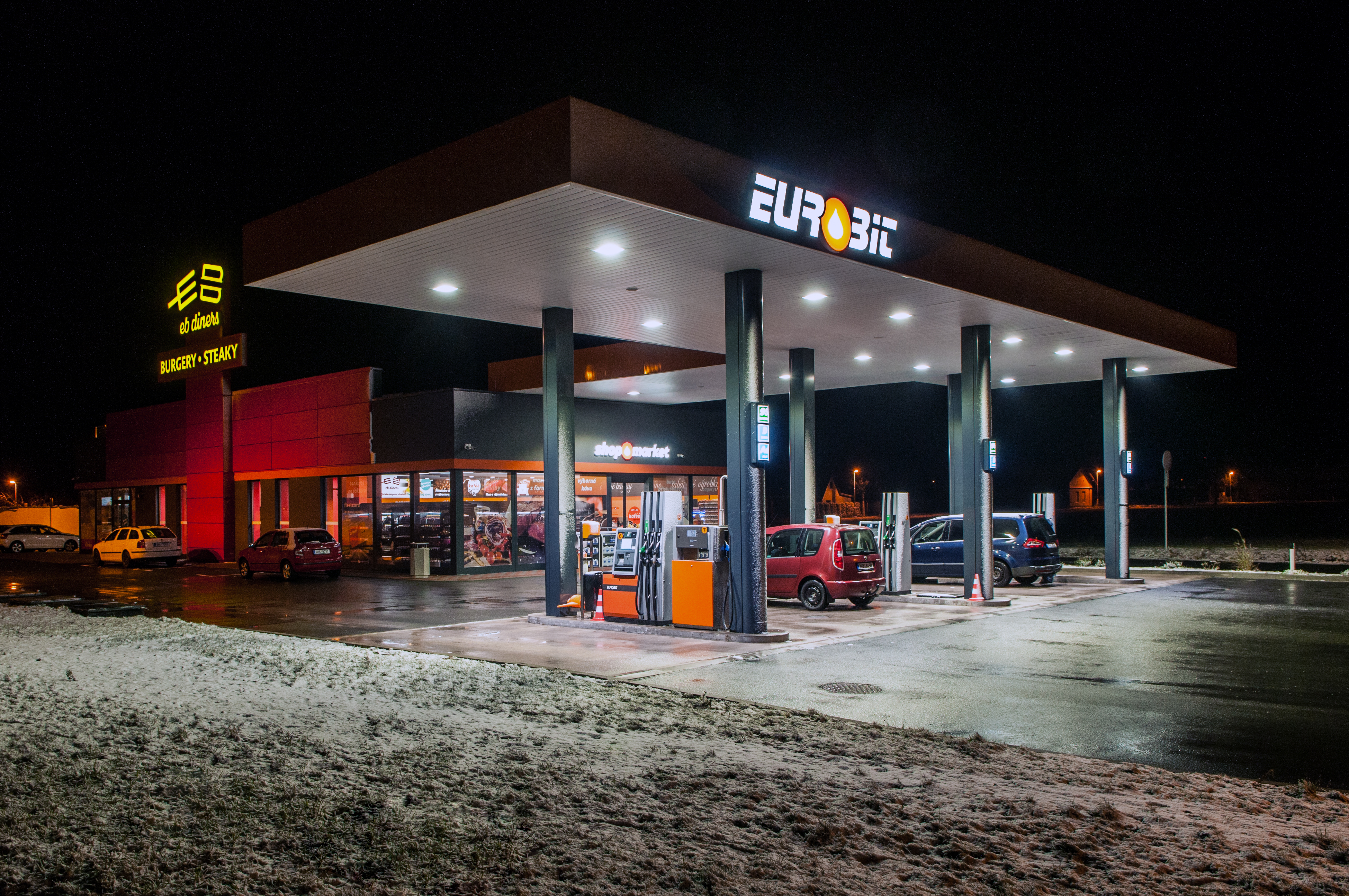 Čerpací stanice Hradec Králové - K Dolíkám