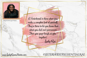 Lady Rae Saturday!