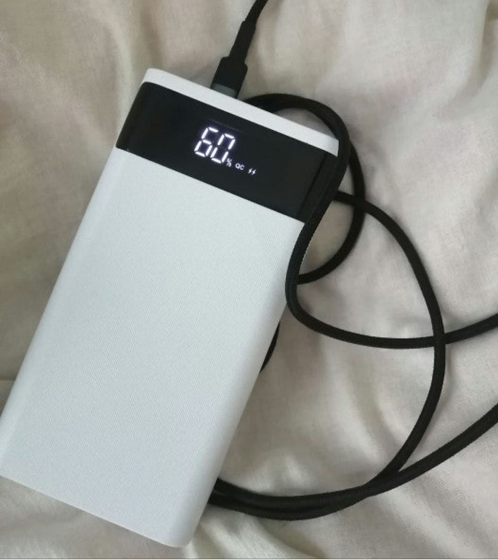 Miniaturbild: Akkury 6 - Damit dir nie der Saft ausgeht - PowerBank 20000 mAh - NEU
