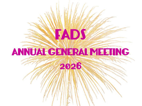 Roll up, roll up....to this year's FADS AGM