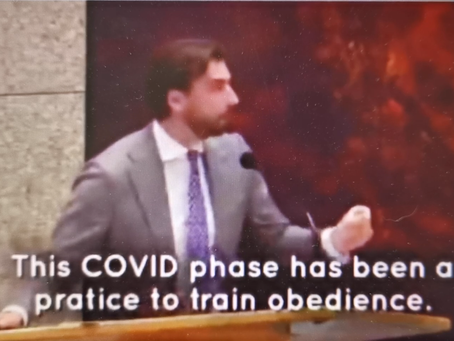 Dutch politician beautifully summarises what the Covid scam has really been about