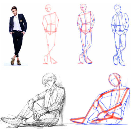 イラストに役立つ!動きのある人物の描き方