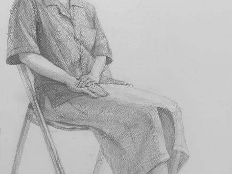 人物デッサン一日講座後記