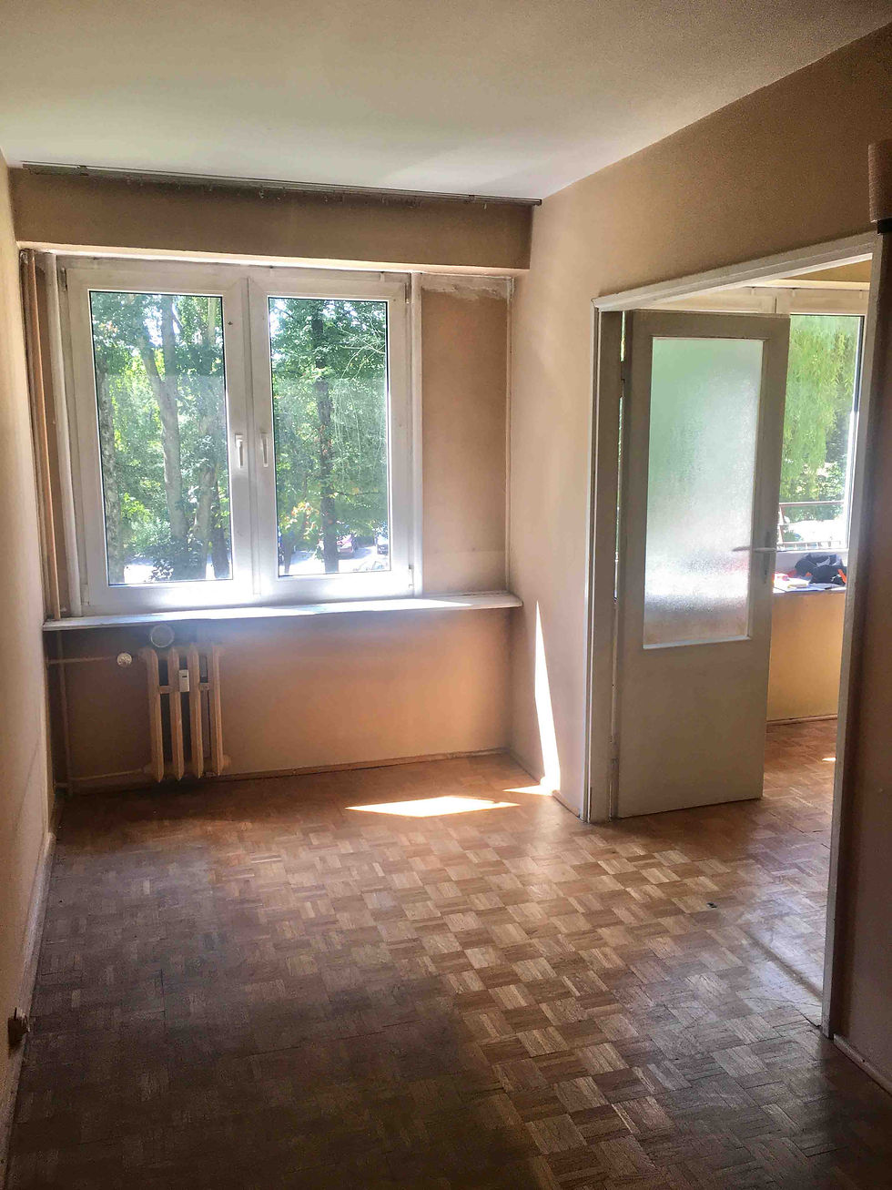 Pokoj do remontu w bloku