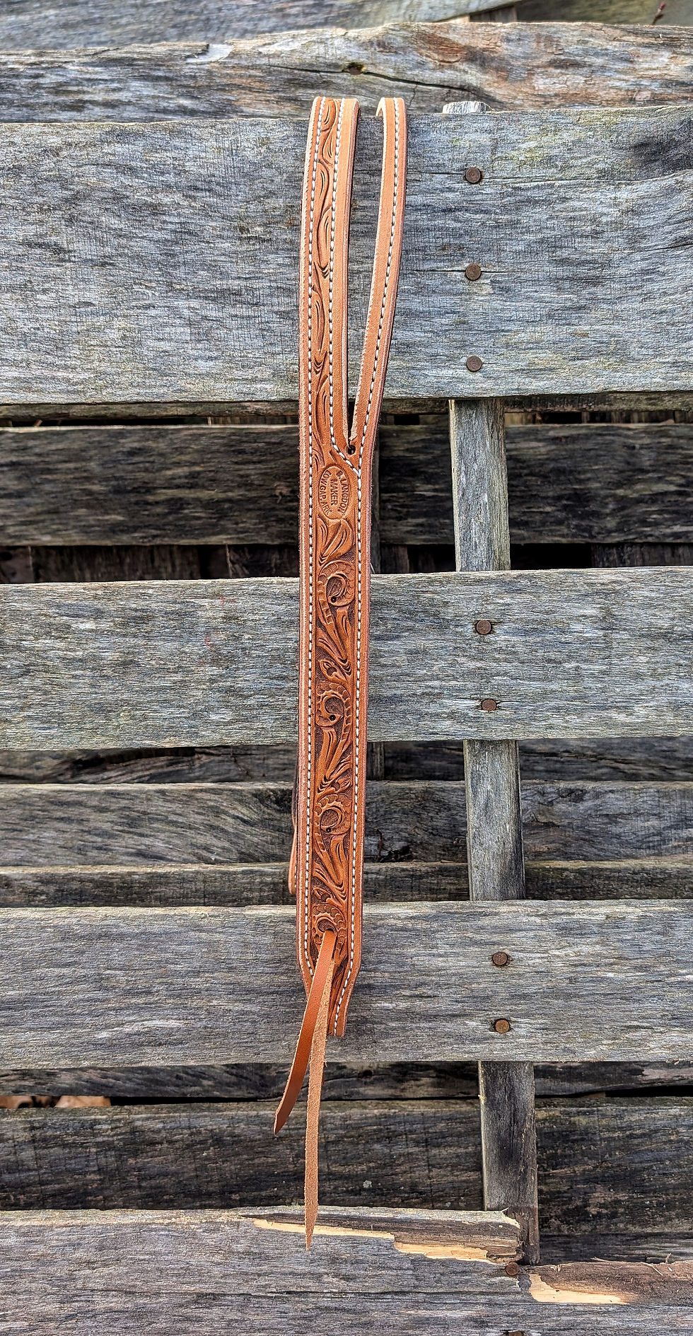 Thumbnail: Tooled headstall 