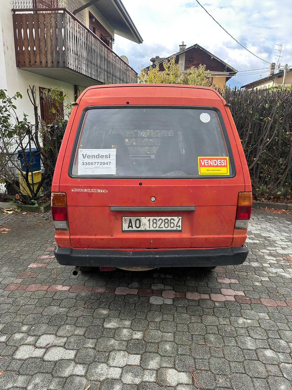 Miniatura: Nissan Vanette 1984
