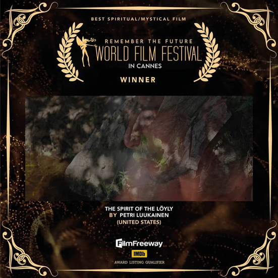 The Spirit of the Löyly wins Best Spiritual/Mystical Film at the World Film Festival in Cannes