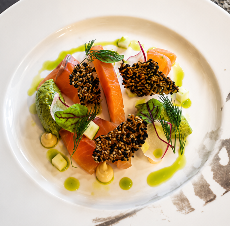 Gin Cured Salmon