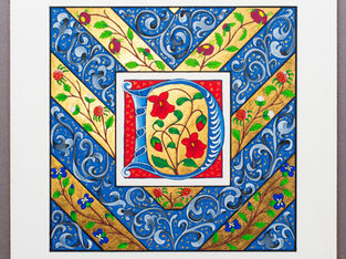 The Illuminated Letters Alphabet Project: Part D