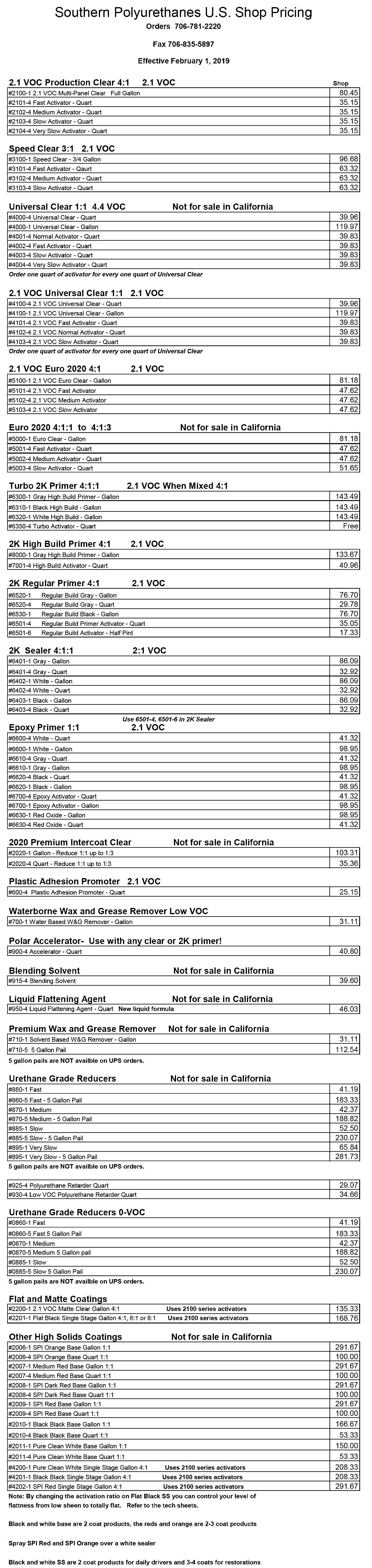 SHOP PRICE SHEET 2019-q3.gif