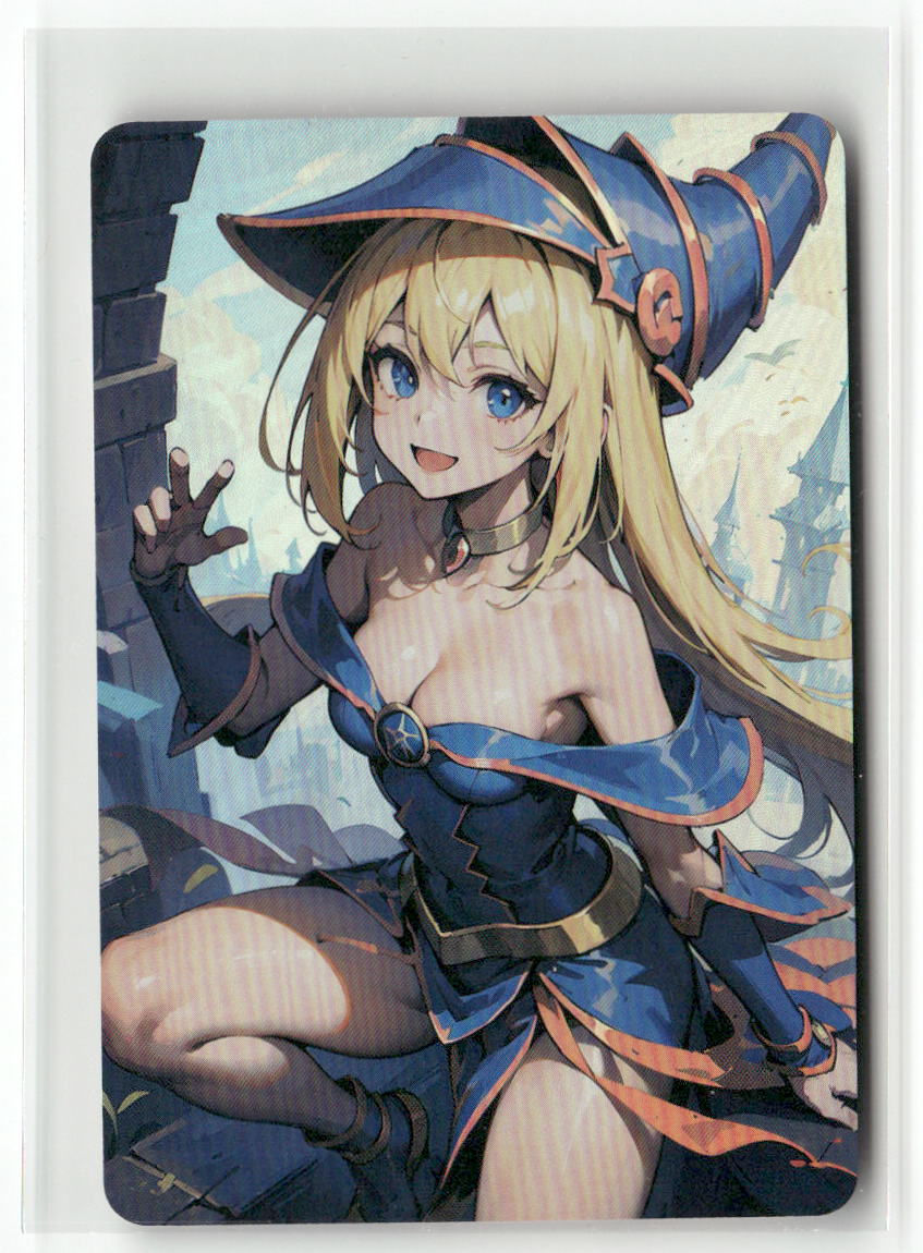 DARK MAGICIAN GIRL Yugioh YU GI OH Custom Collectible Card