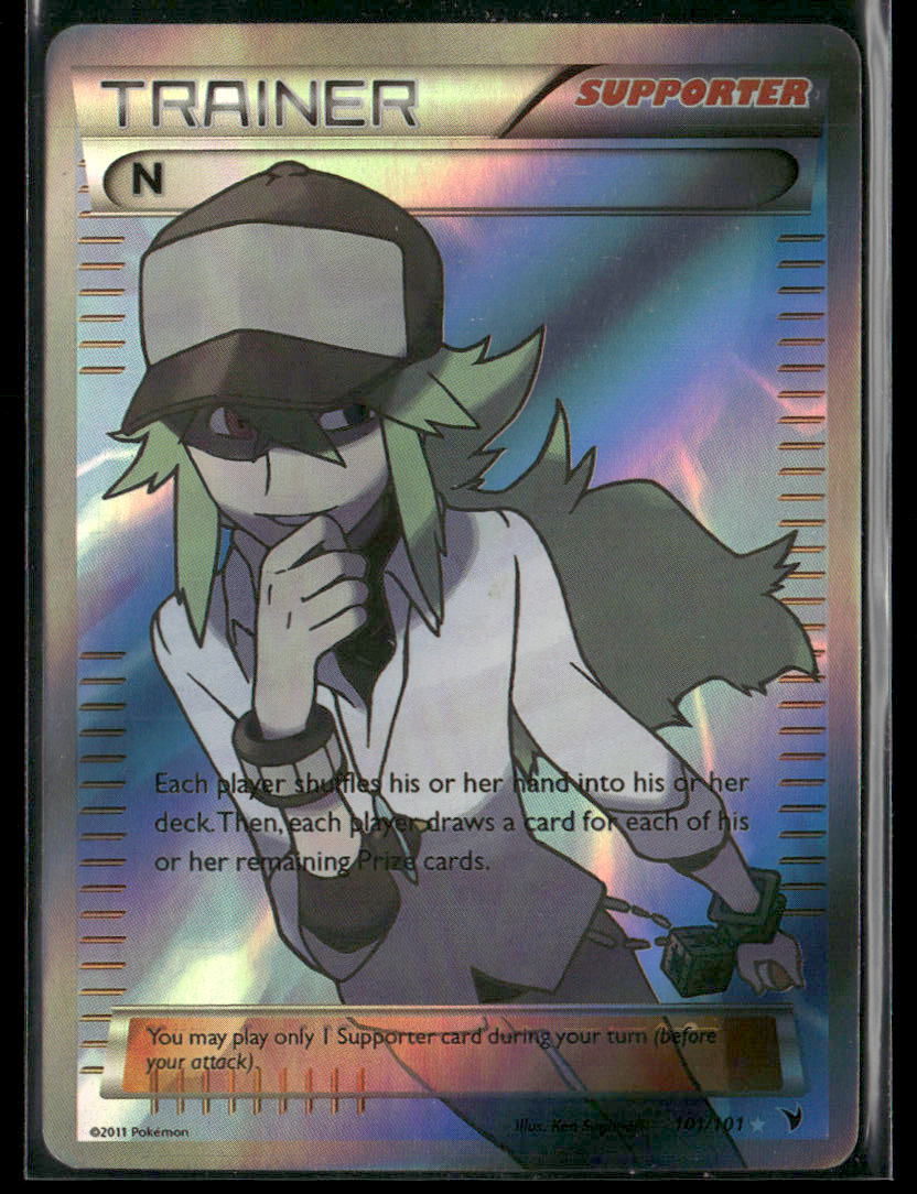 N Pokemon Trainer PROXY Anime Collectible Card