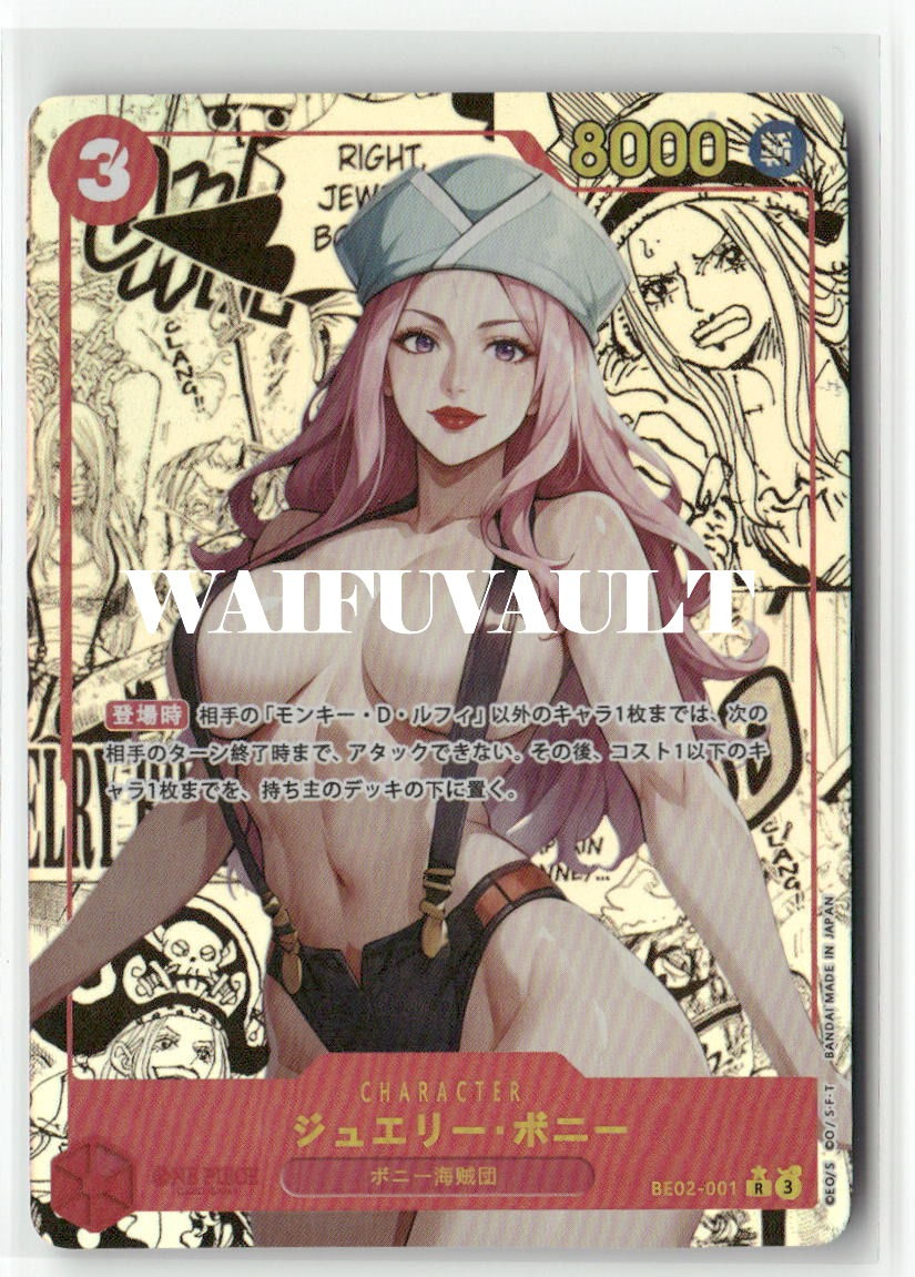 JEWELRY BONNEY ONE PIECE Holographic Custom Art Goddess Story Anime