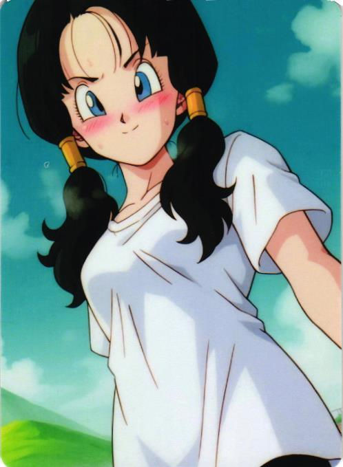 Videl Dragon Ball Sexy Custom Art Anime Collectible Card
