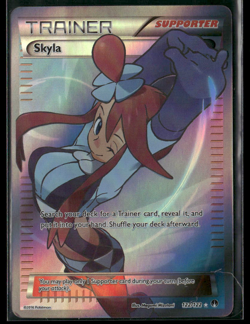 SKYLA Pokemon Trainer PROXY Anime Collectible Card