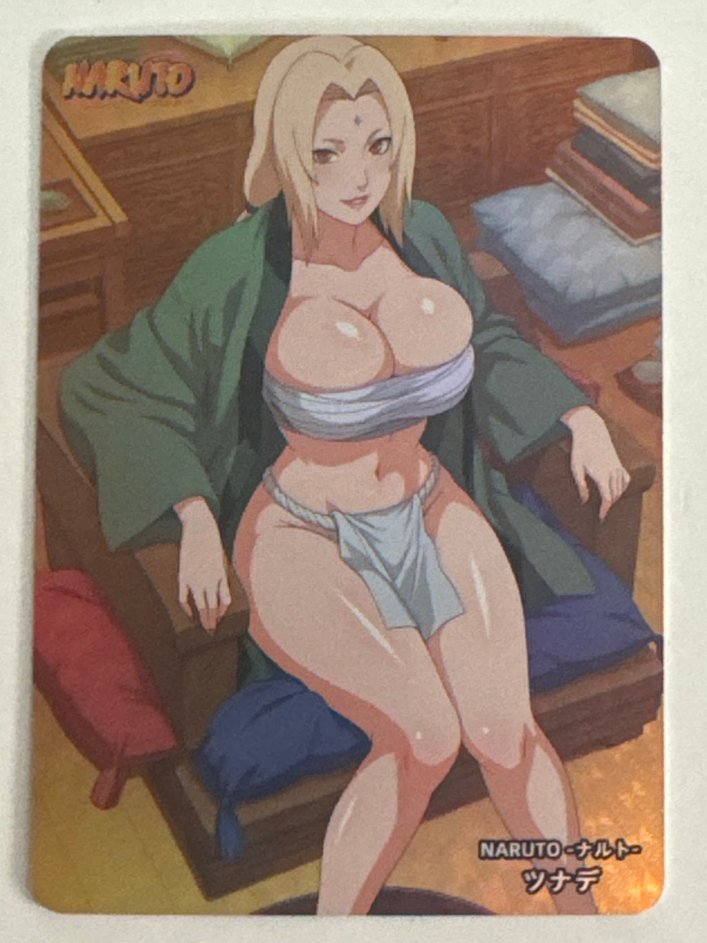 Tsunade NARUTO Holographic Custom Art Anime Collectible Card