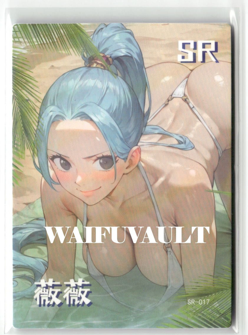 NEFERTARI SR SR-017 One Piece Anime Collectible Card