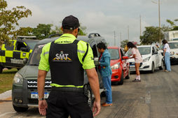 SMT intensifica ações educativas de trânsito durante o mês em Senador Canedo