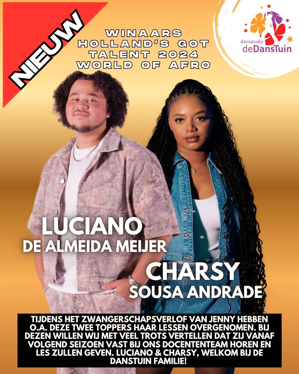 Welkom Luciano en Charsy
