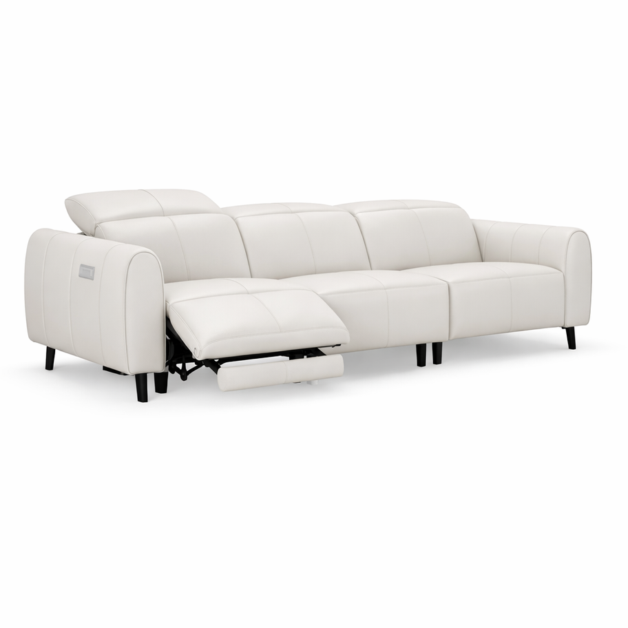 D2402 Roma Luxury Recliner Sofa – lifestyle setting – luxury Italian furniture India