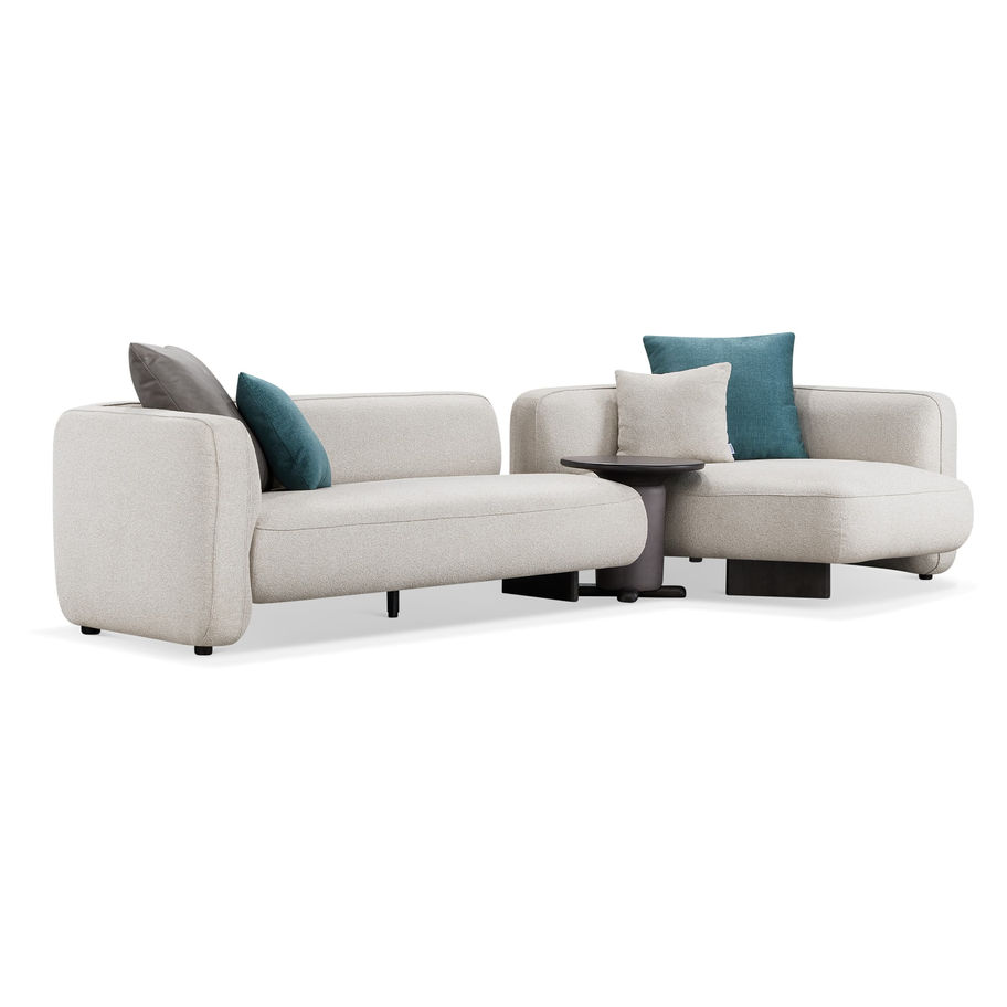 CJ2205 Isola – Italian Design SOFA – detail view – Italian craftsmanship SOISU India