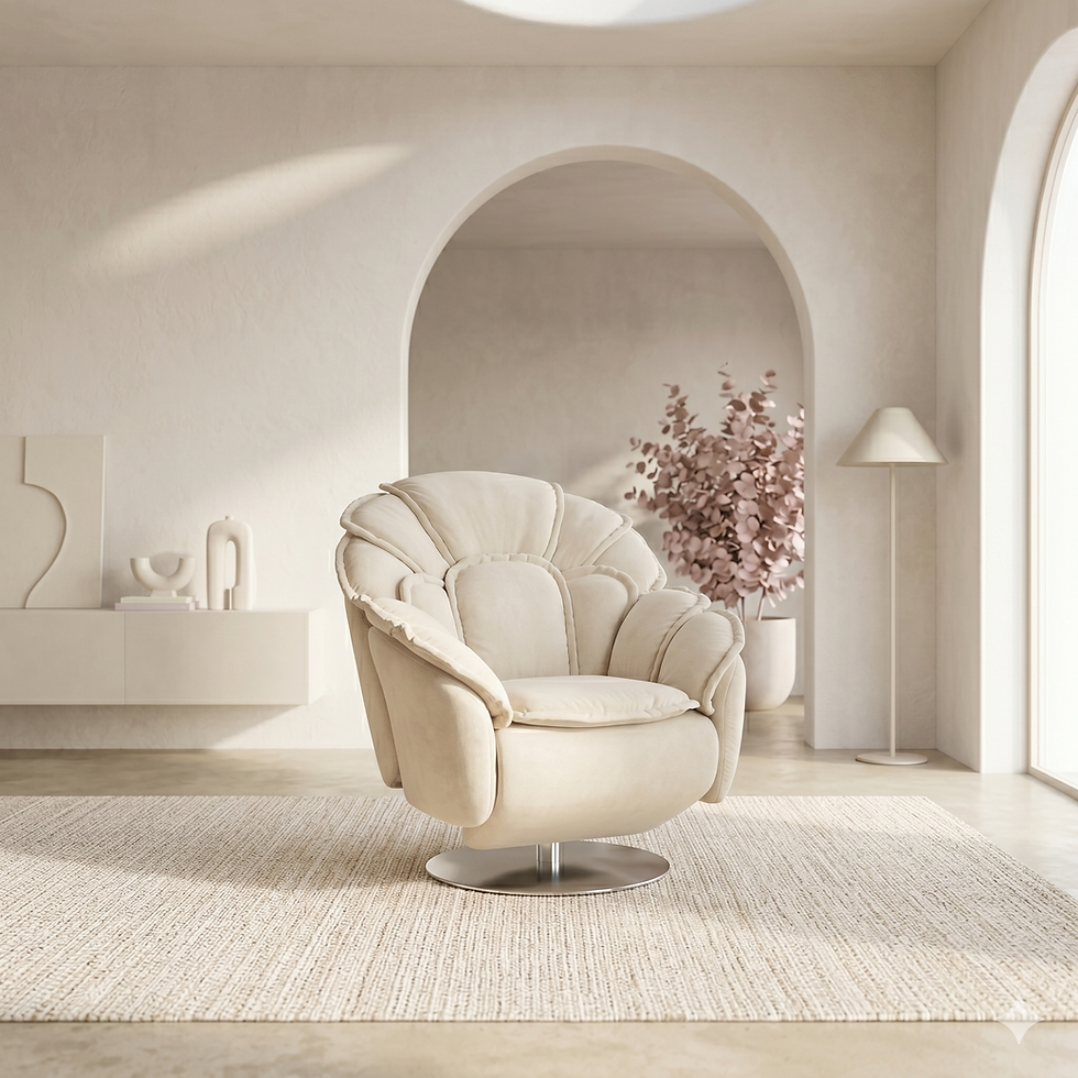 IS0006 Riposo – Italian Design RECLINER ARM CHAIR – front view – SOISU Italian luxury furniture India