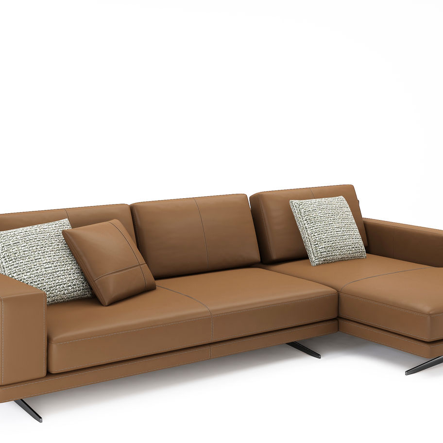 WJ2823 Angolo – Italian Design L-SHAPE SOFA – finish detail – luxury Italian furniture SOISU India