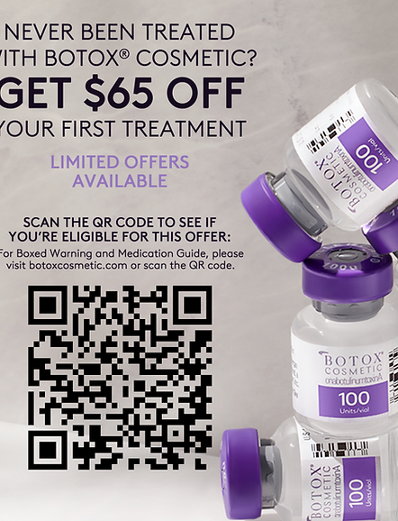 Botox $65 Off new clients in Alle