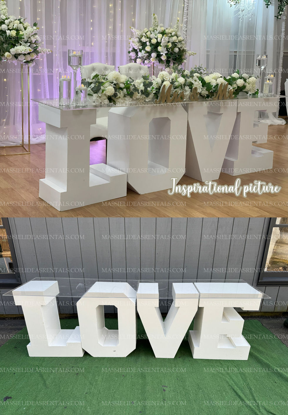 LOVE Table - Massiel Ideas
