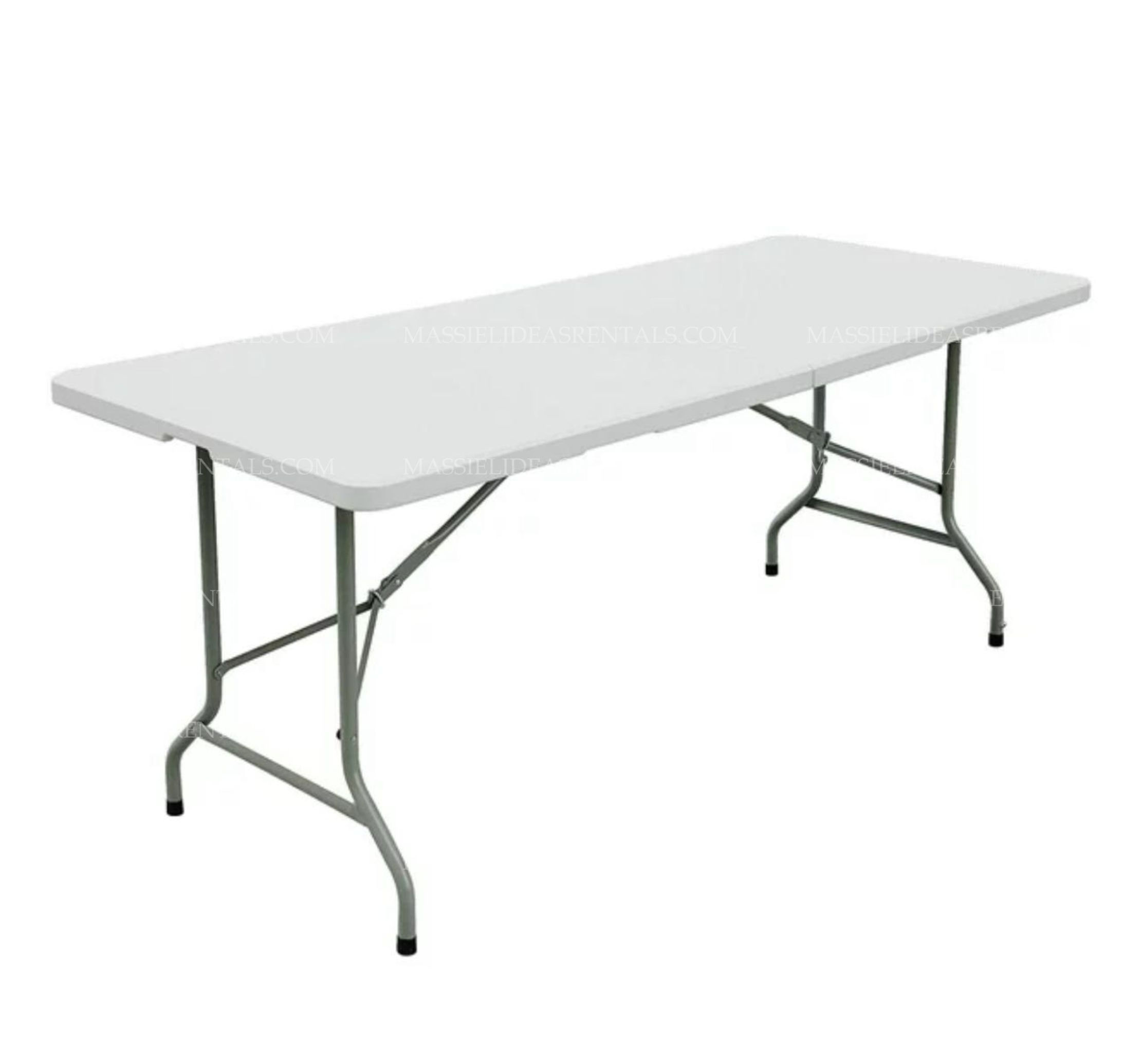 White 6F table (Not Foldable)