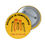 Thumbnail: Close-up of Silence is Compliance protest button featuring bold Black text and the phrase ‘Time to Act Up!’ with raised fists