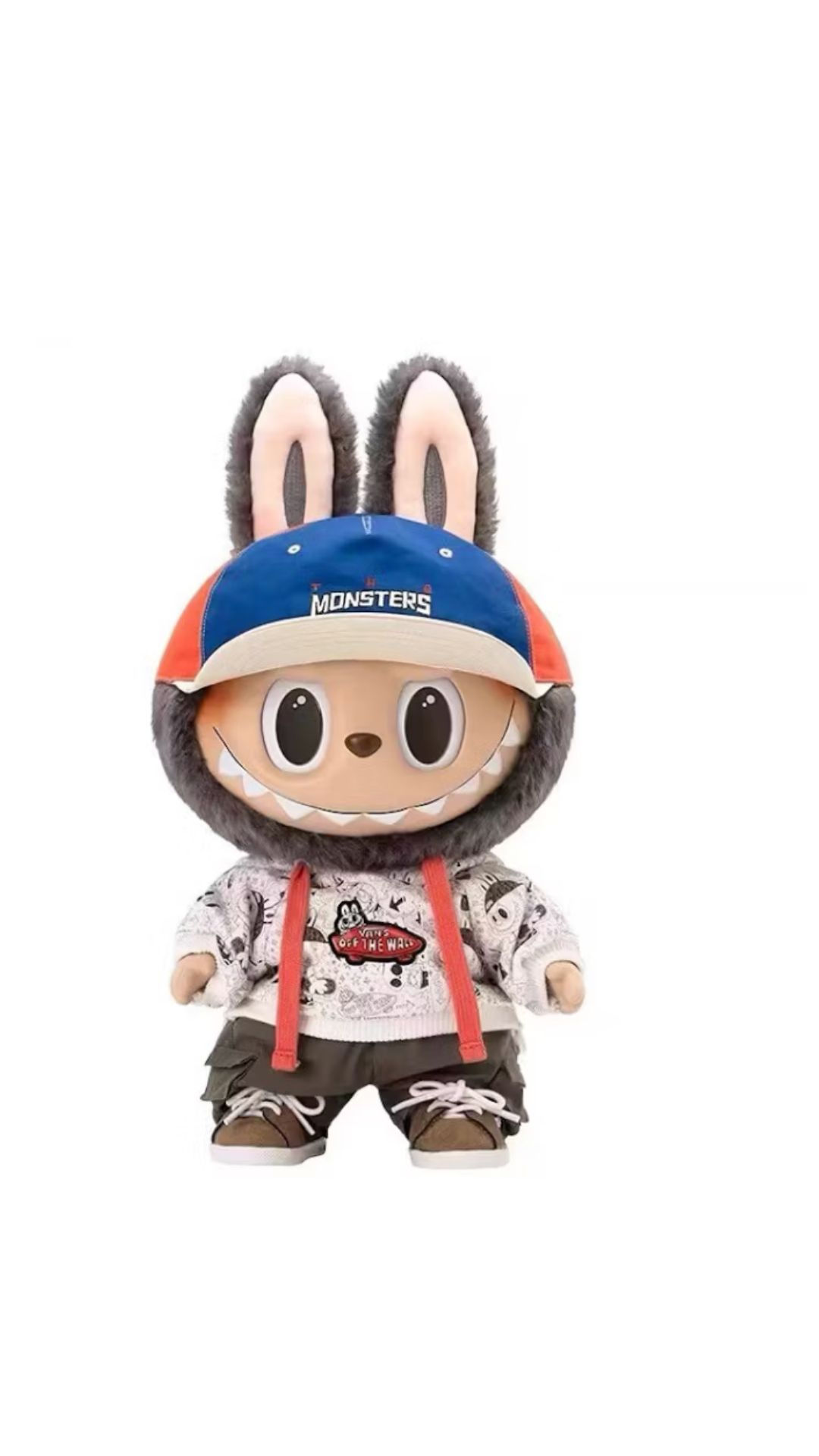 Pop Mart Labubu The Monsters x Vans Oldskool Monsters Forever Vinyl Plush Doll