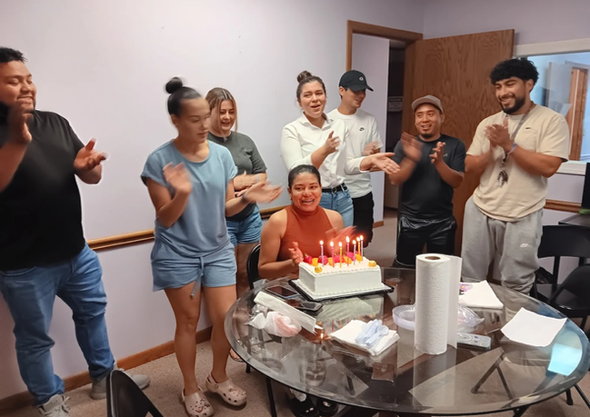 Celebración de cumpleaños en Ingles 123