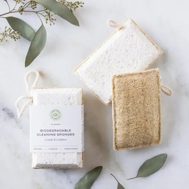 Thumbnail: Biodegradable Loofah & Cellulose Cleaning Sponge