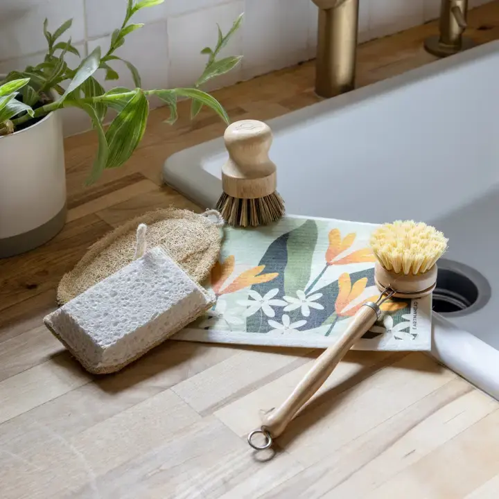 Thumbnail: Biodegradable Loofah & Cellulose Cleaning Sponge