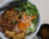 34. Bún Heo Nướng Chả Giò
