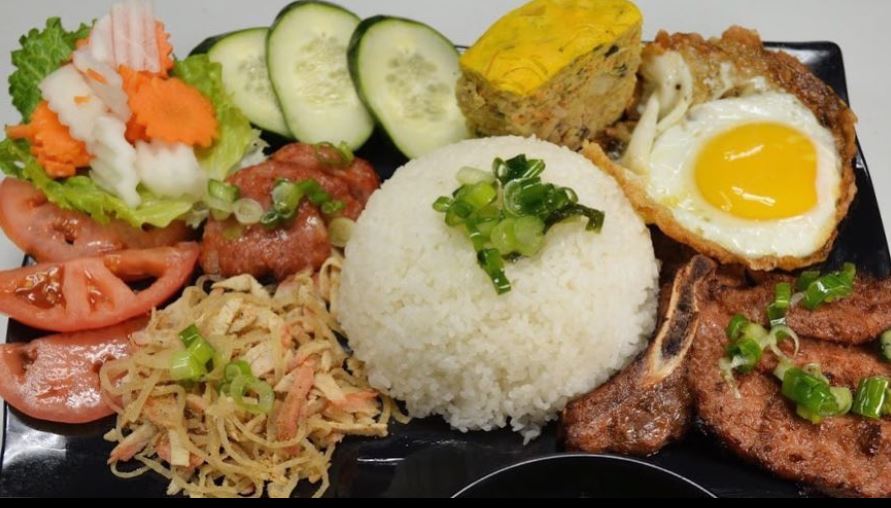 Arranged Food and Objects