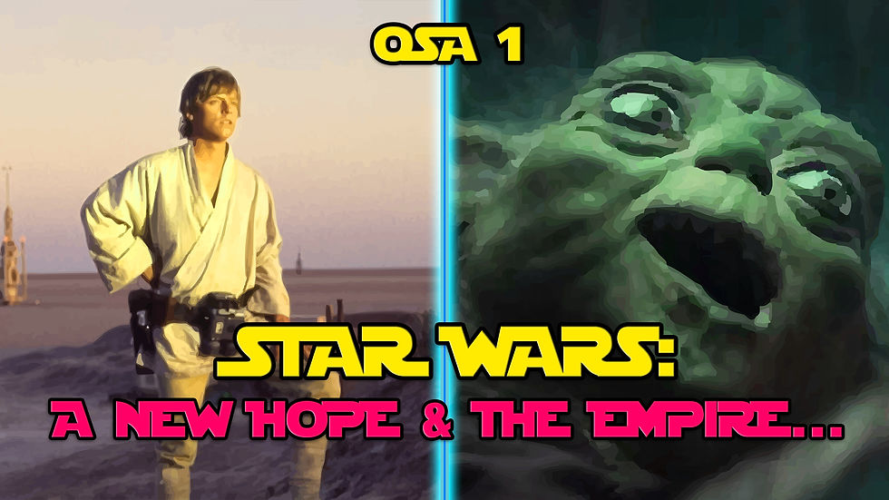Tähtien sota: Uusi toivo/Imperiumin vastaisku/Jedin paluu - kahden jakson mittainen Star Wars -seikkailu!