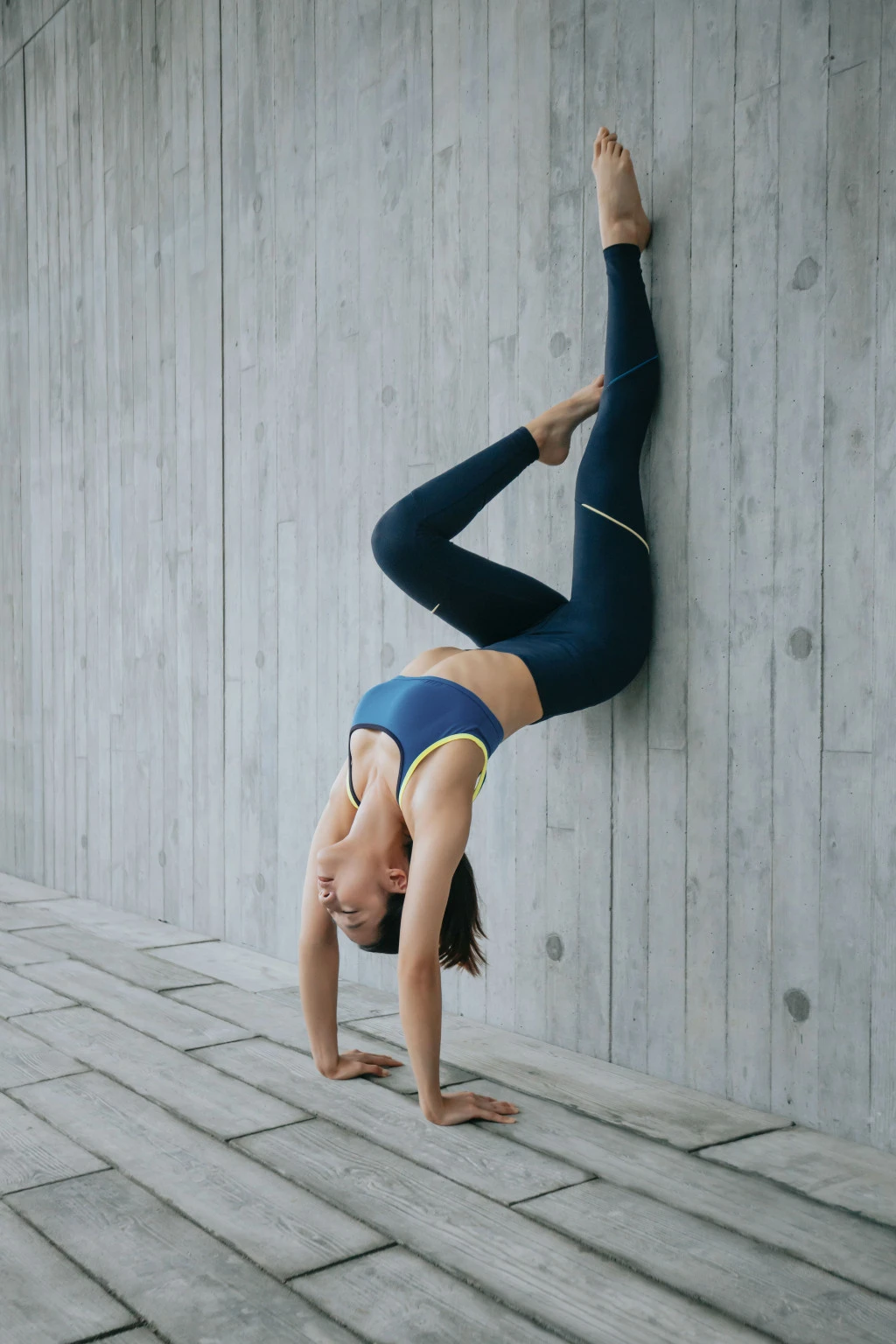 wearing gourami's activewear